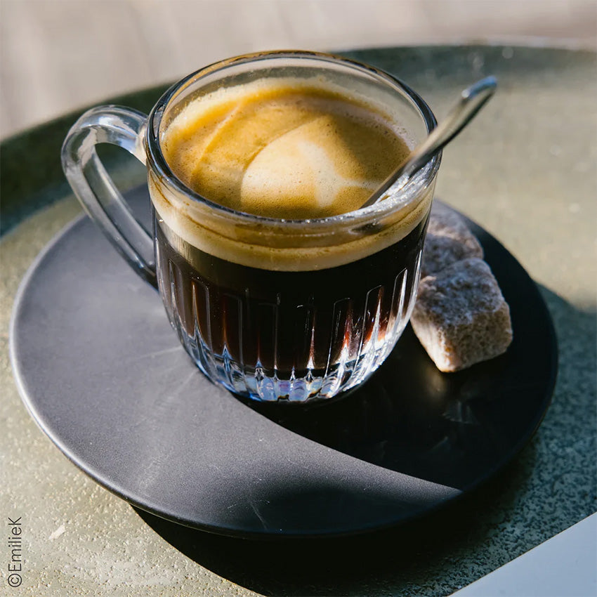 La Rochère | Tasses à Espresso et Sous-Tasses Ouessant - Ensemble de 2
