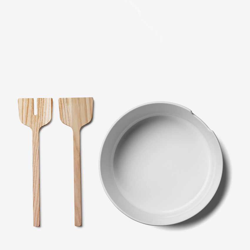 Lsa | Collective Salad Bowl & Ash Servers