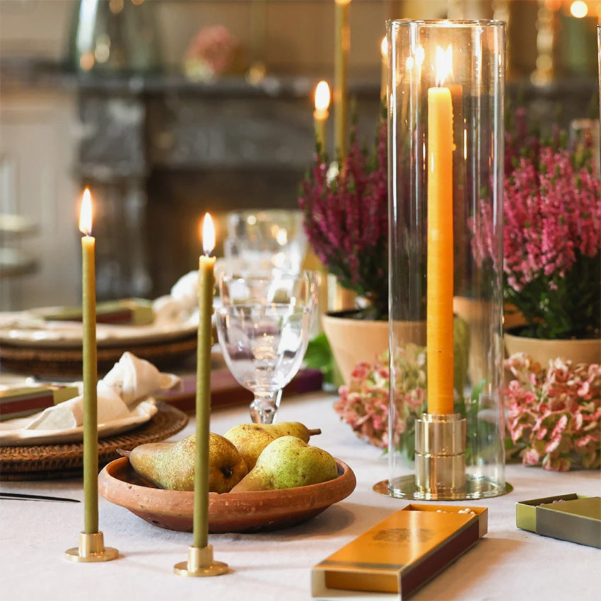 Maison Pechavy | Candleholders for Fine Candles - Brass
