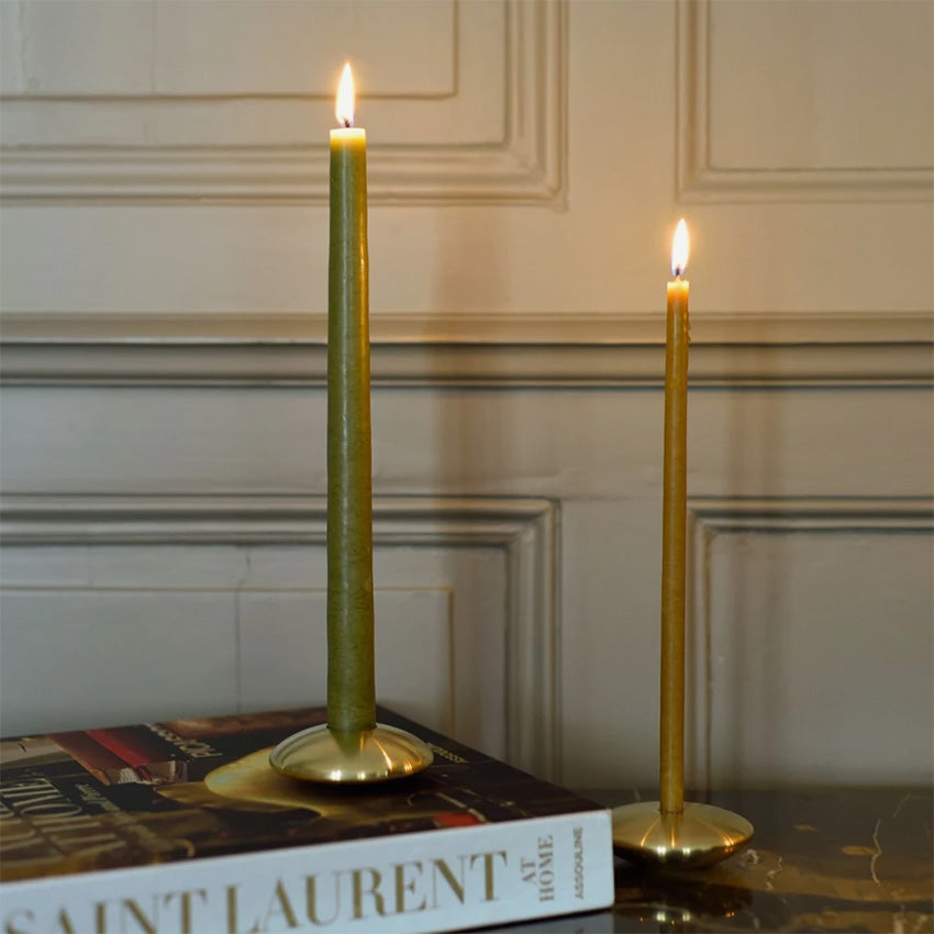 Maison Pechavy | Pebble Brass Candleholder