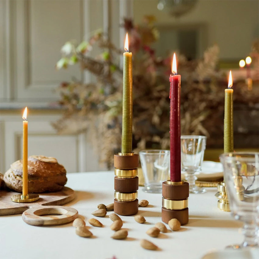 Maison Pechavy | 1950 Brass Candleholder