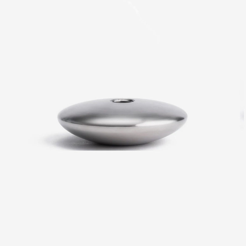 Maison Pechavy | Galet Stainless Steel Candleholder