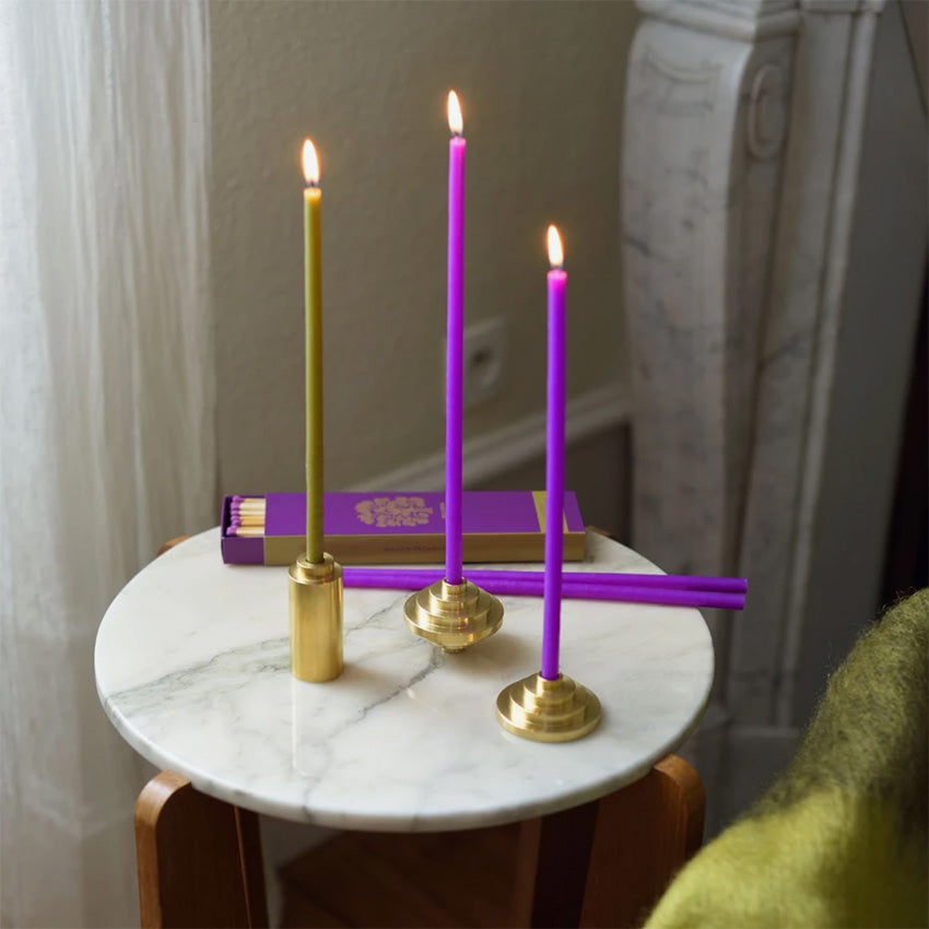 Maison Pechavy | 1925 Folies Brass Candleholder