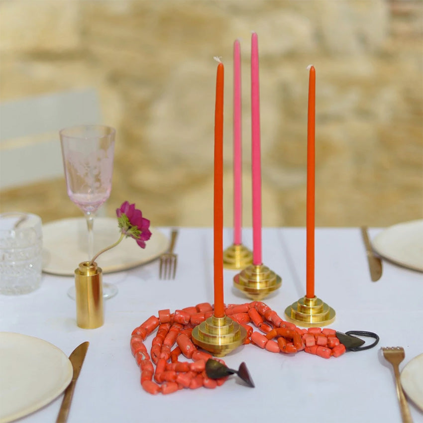 Maison Pechavy | 1925 Folies Brass Candleholder