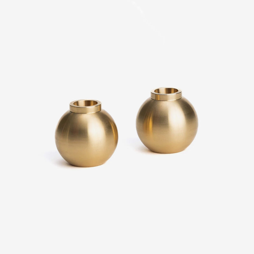 Maison Pechavy | Set of Fine Candles & Gemmes Candleholders