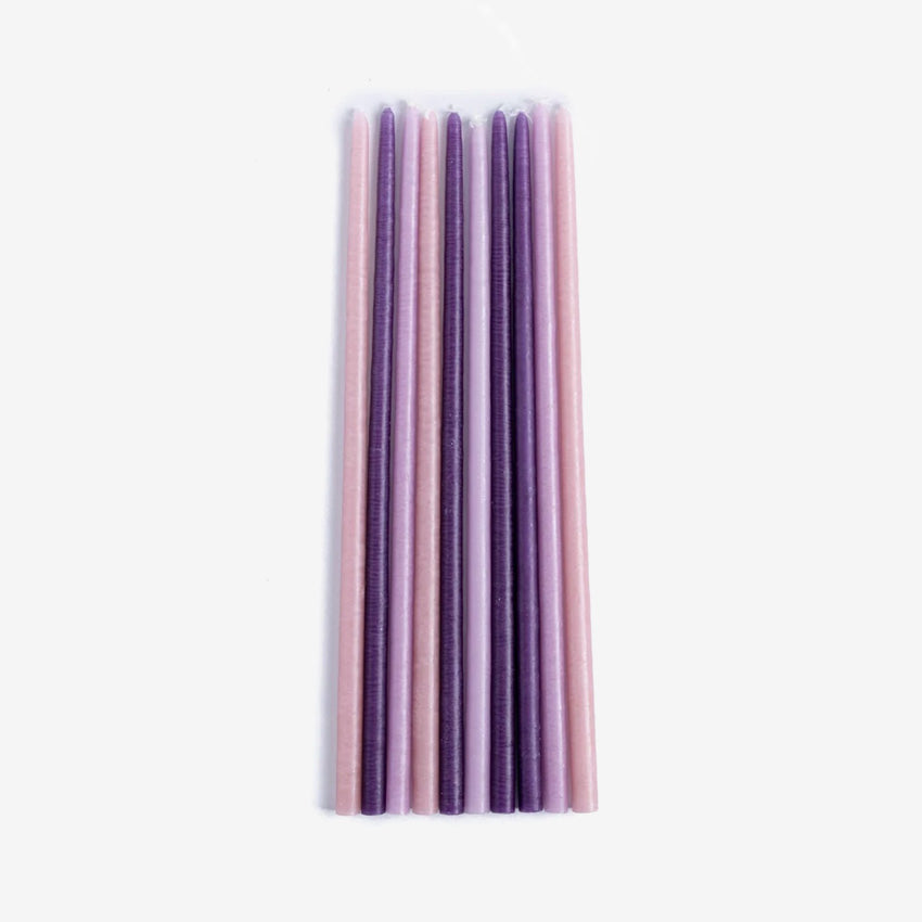 Maison Pechavy | Set of Fine Candles & Gemmes Candleholders
