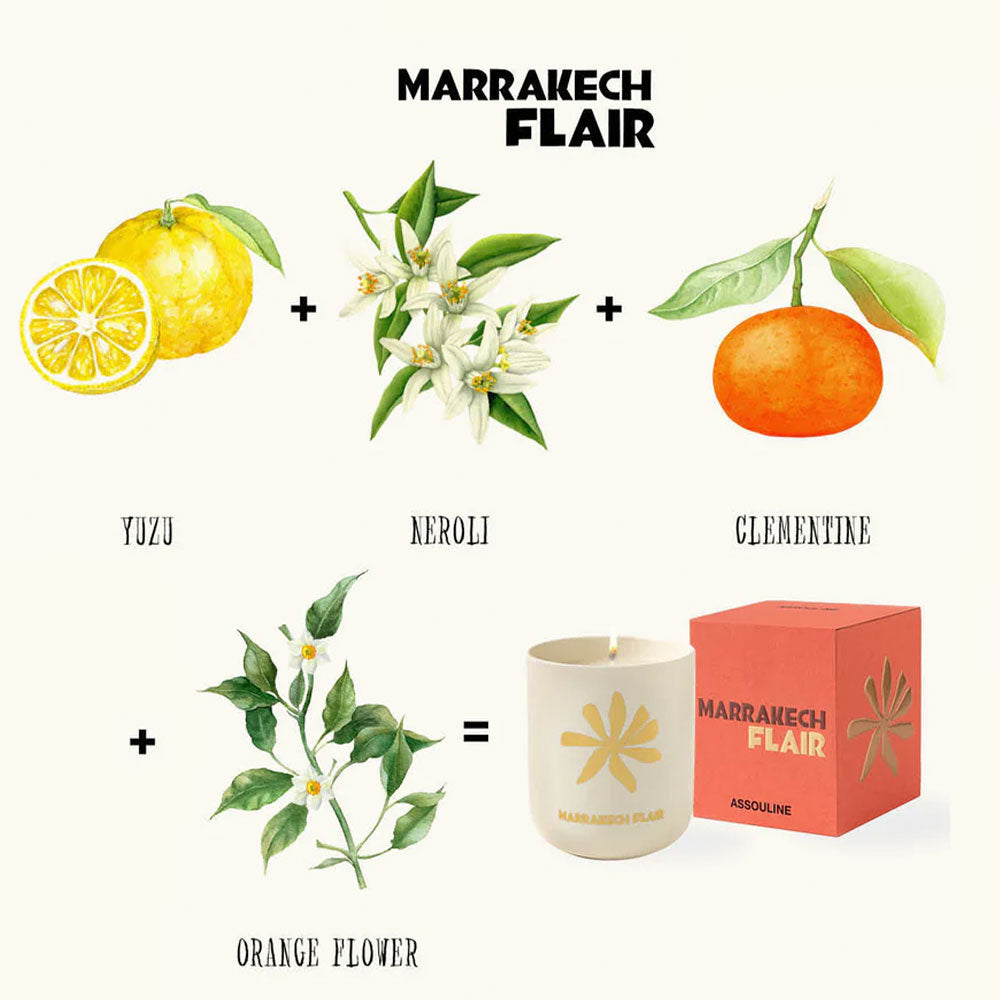 Assouline | Marrakech Flair Scented Candle