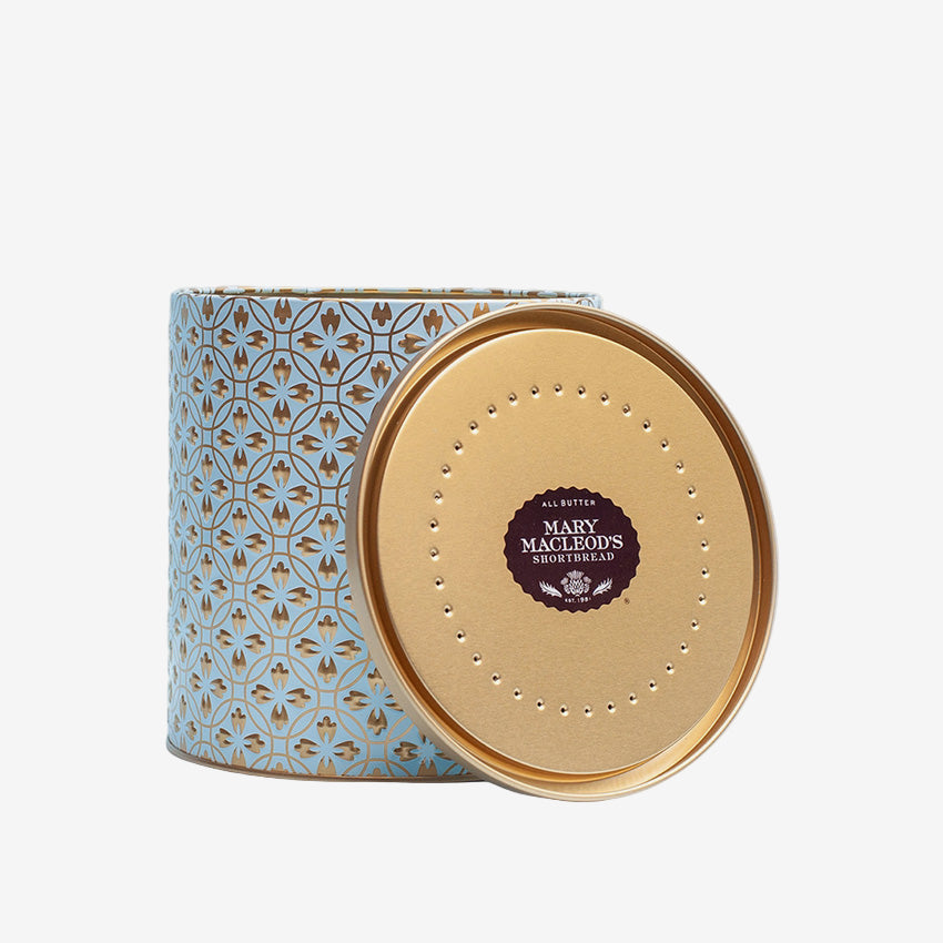 Mary Macleod's | Embossed Cookie Jar Tin - Assorted Cookies