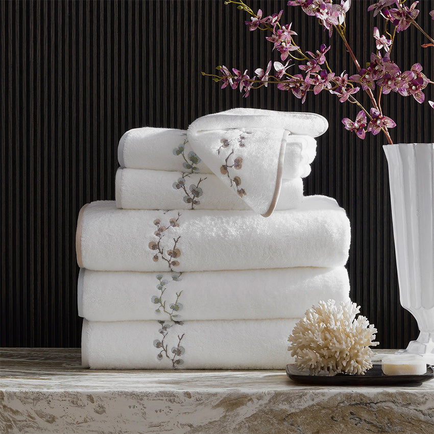 Matouk | Serviette Jasmine en coton Giza