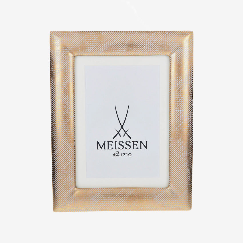 Meissen | Picture Frame Cosmopolitan Mesh Gold