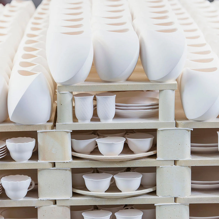 Meissen | Stone vase - White