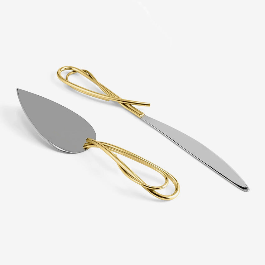 Michael Aram | Ensemble Pelle et Couteau à Gâteau Calla Lily