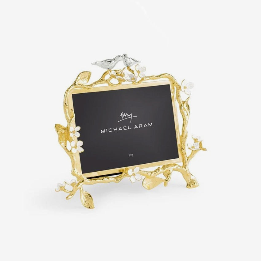 Michael Aram | Cadre Lovebirds Argent et Or