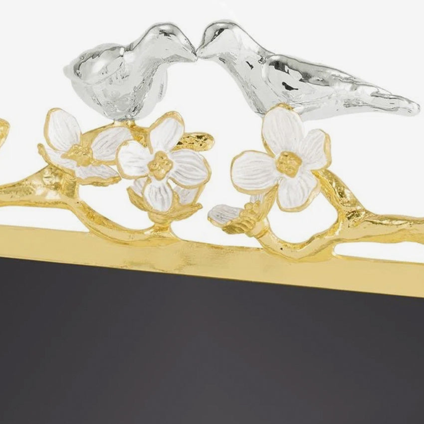 Michael Aram | Cadre Lovebirds Argent et Or