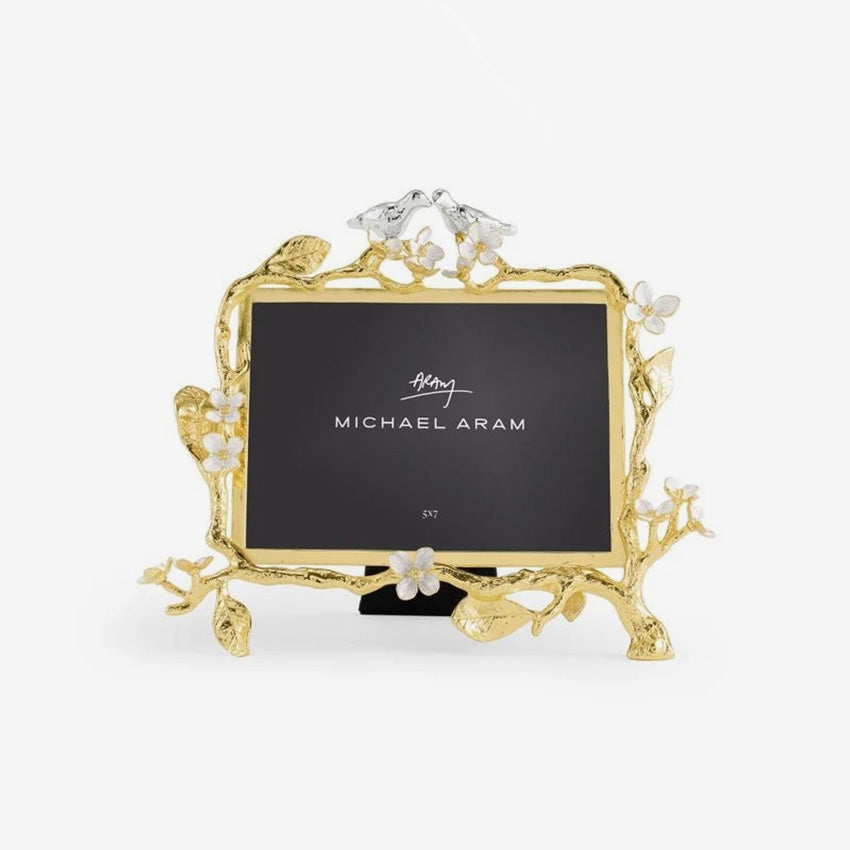Michael Aram | Cadre Lovebirds Argent et Or