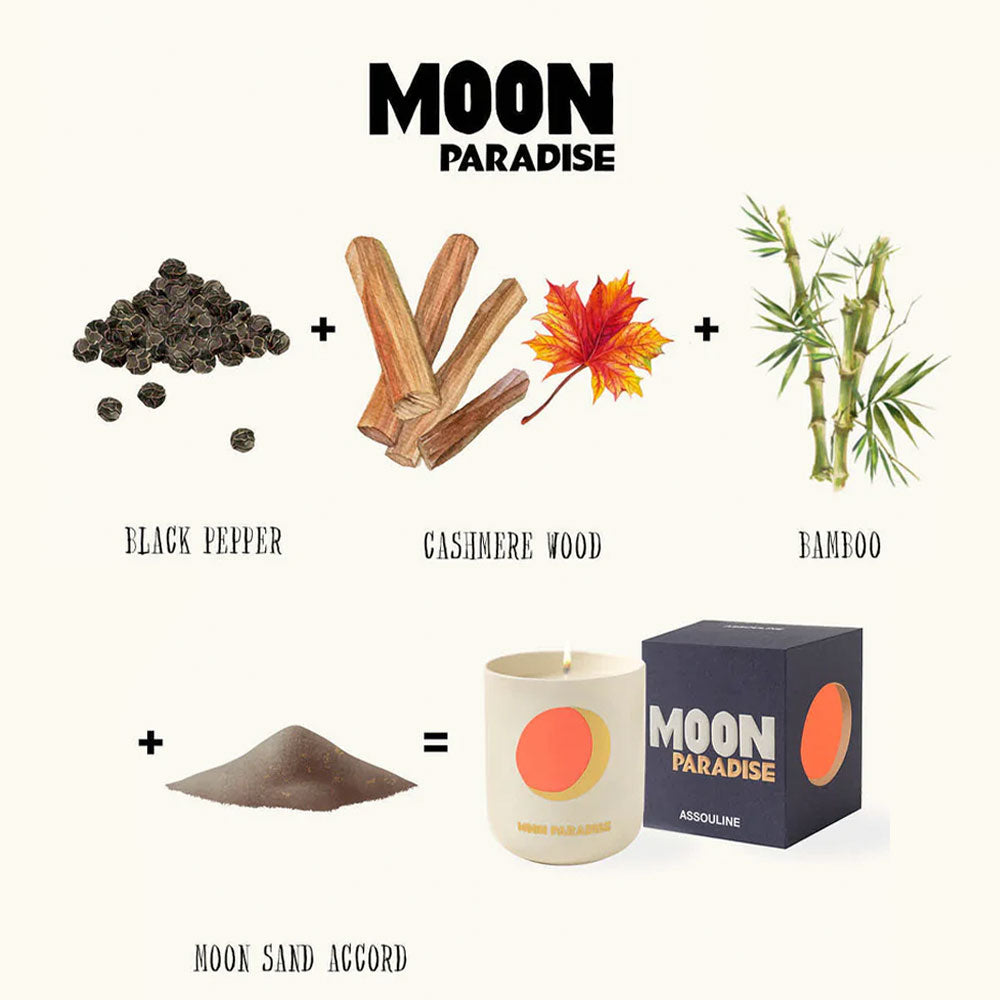 Assouline | Moon Paradise Scented Candle