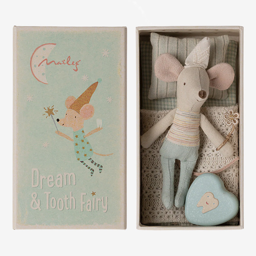 Maileg | Tooth Fairy Mouse In Matchbox