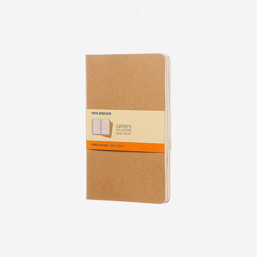 Moleskine | Cahier Journal – ensemble de 3 – couverture souple