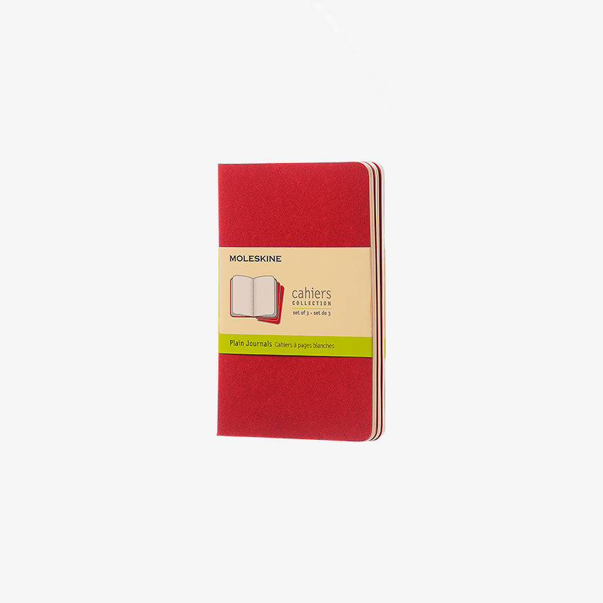 Moleskine | Cahier Journal – ensemble de 3 – couverture souple