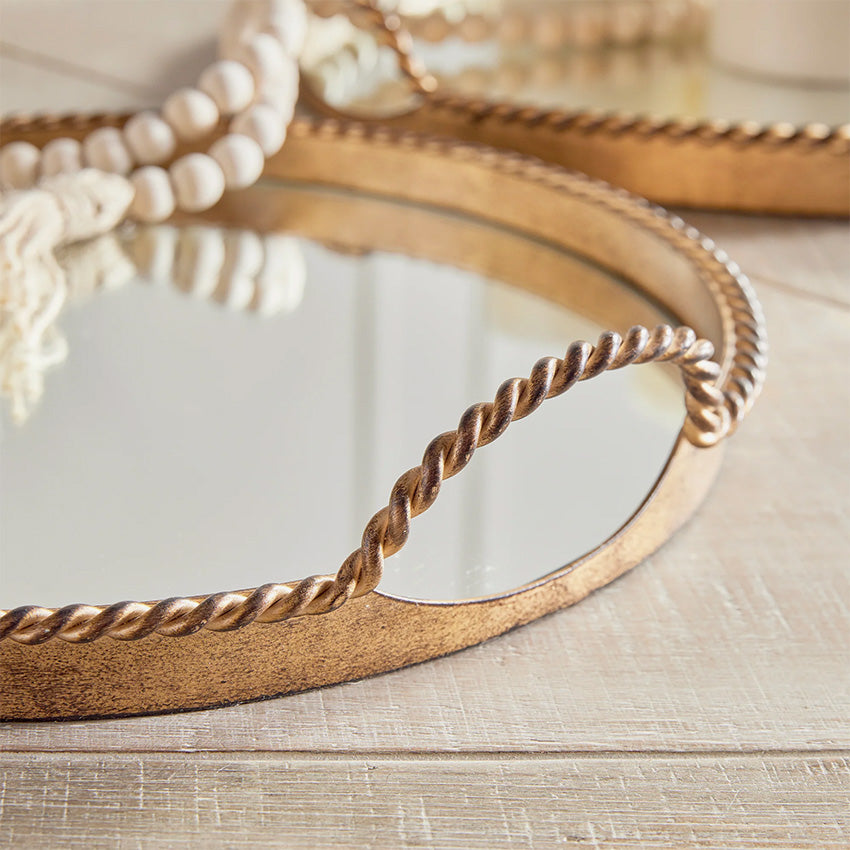 Napa Home & Garden | Braiden Decorative Mirrored Trays - Set Of 2