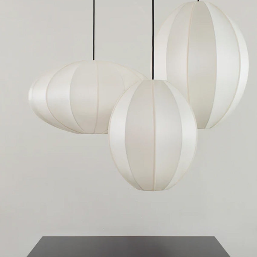 Oi Soi Oi | 100% Silk Lampshade Pendant - Oval