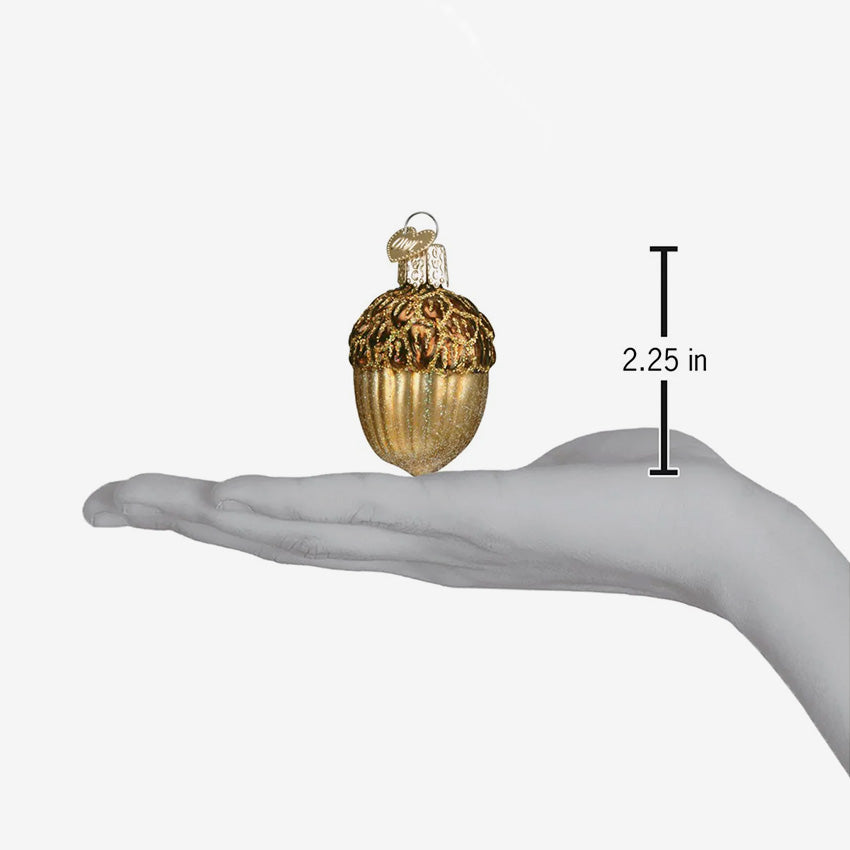 Old World Christmas | Ornement en verre soufflé - Gland