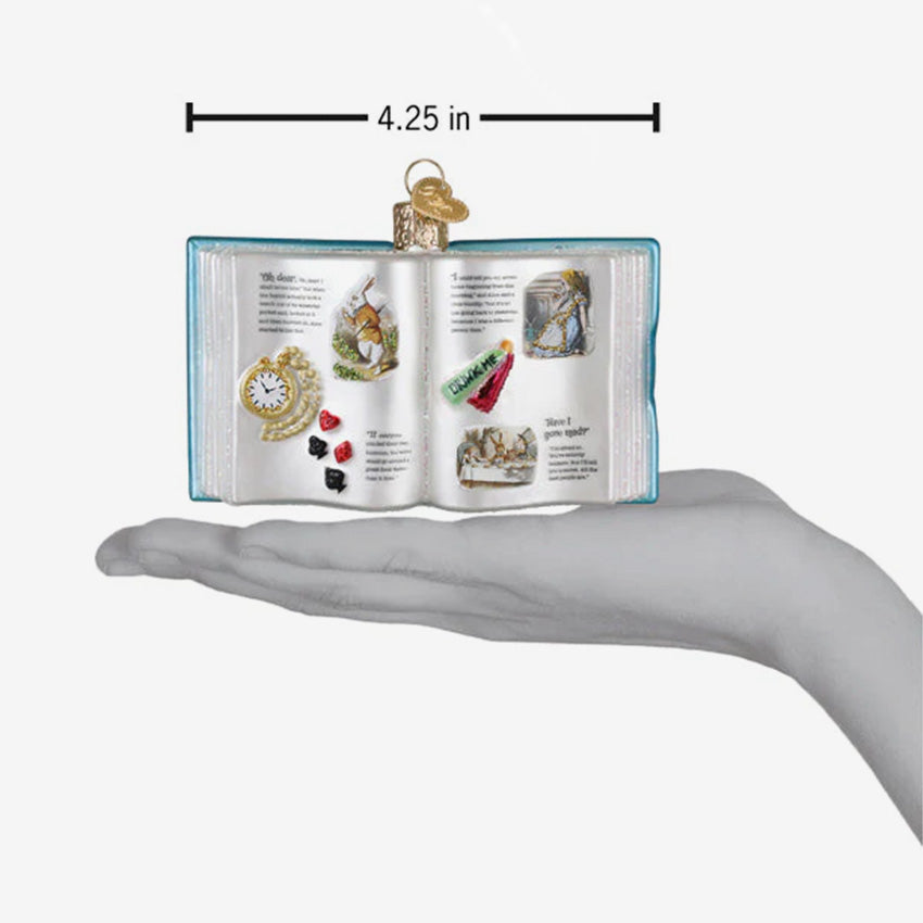 Old World Christmas | Blown Glass Ornament - Alice's Adventures In Wonderland