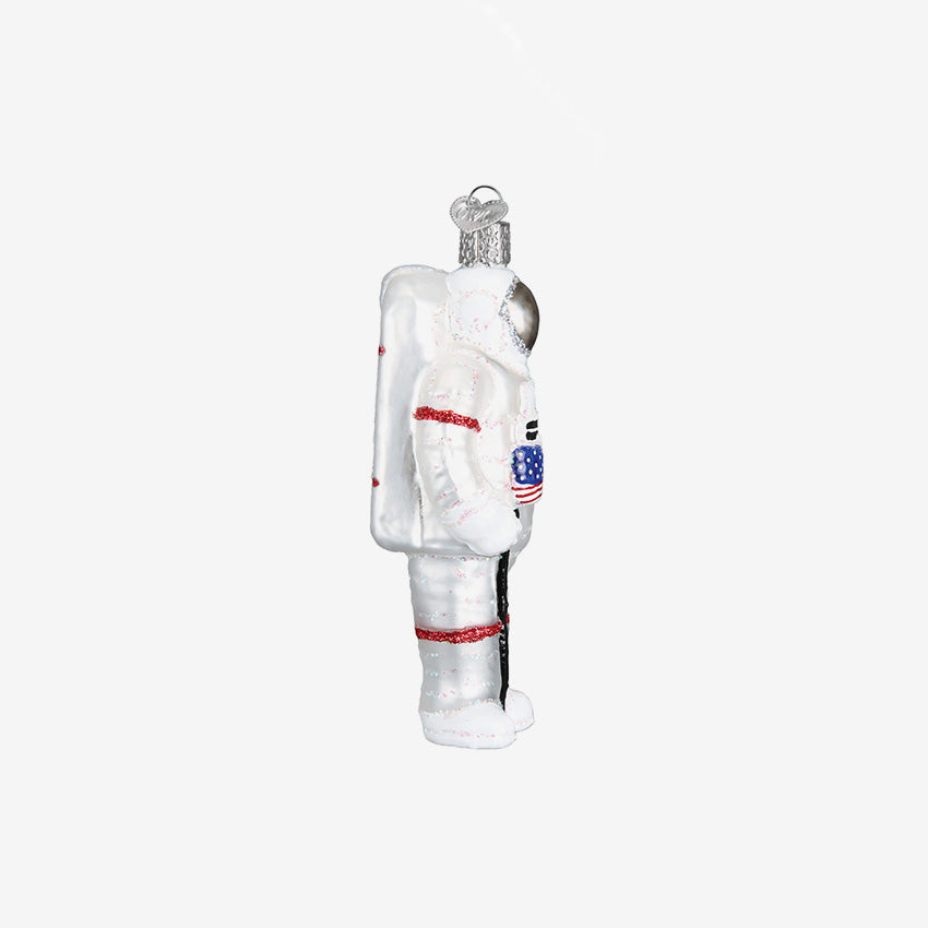 Old World Christmas | Blown Glass Ornament - Astronaut