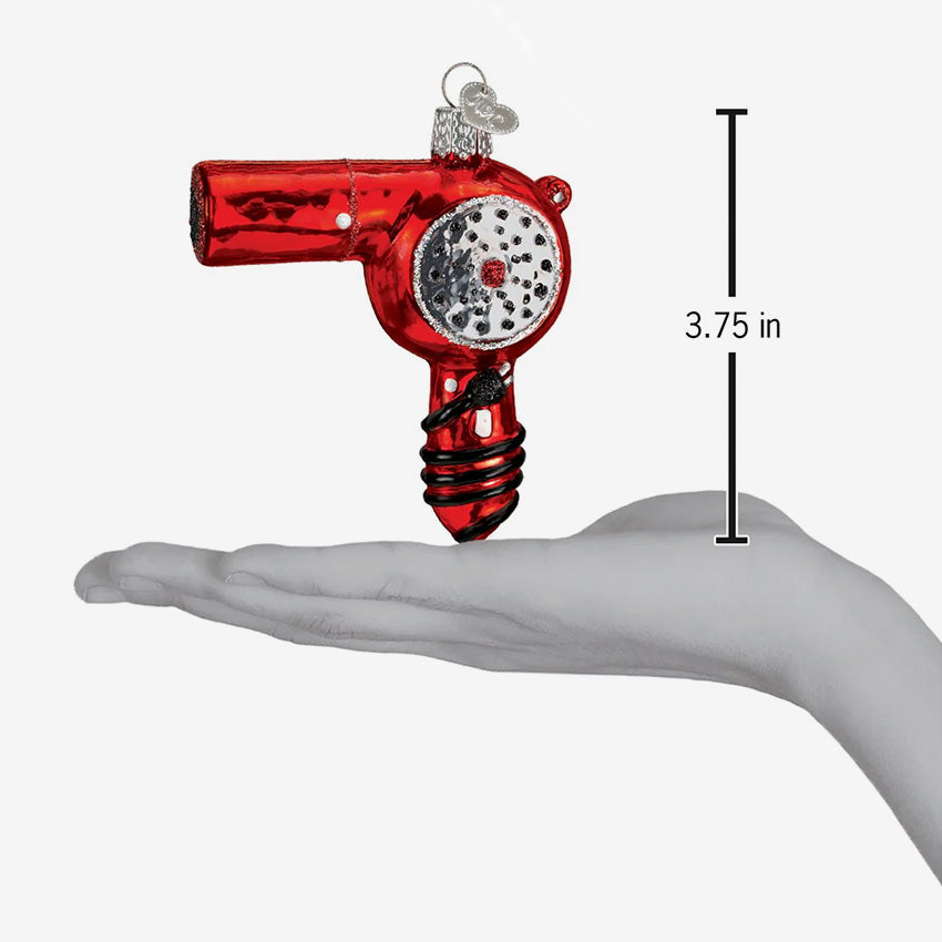 Old World Christmas | Blown Glass Ornament - Blow-Dryer
