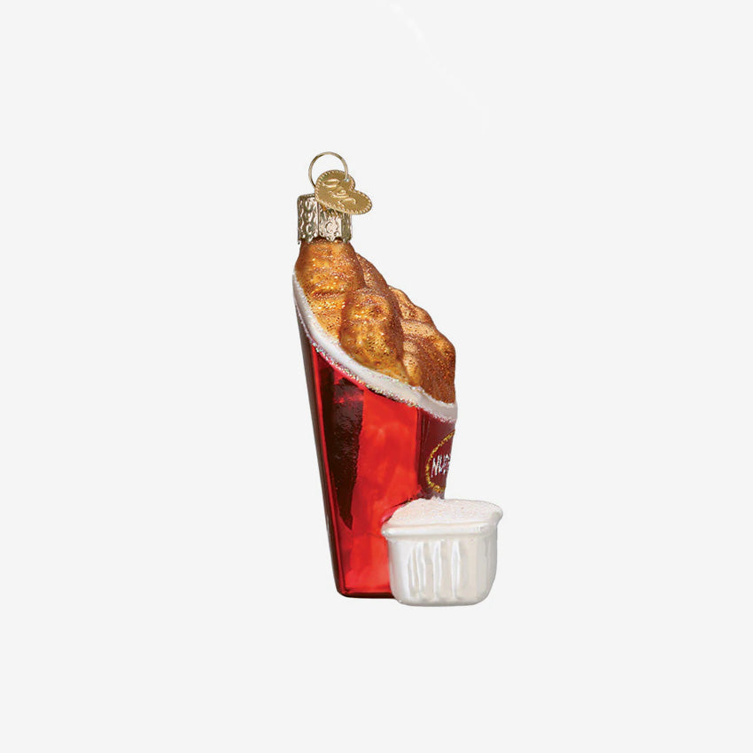 Old World Christmas | Blown Glass Ornament - Chicken Nuggets