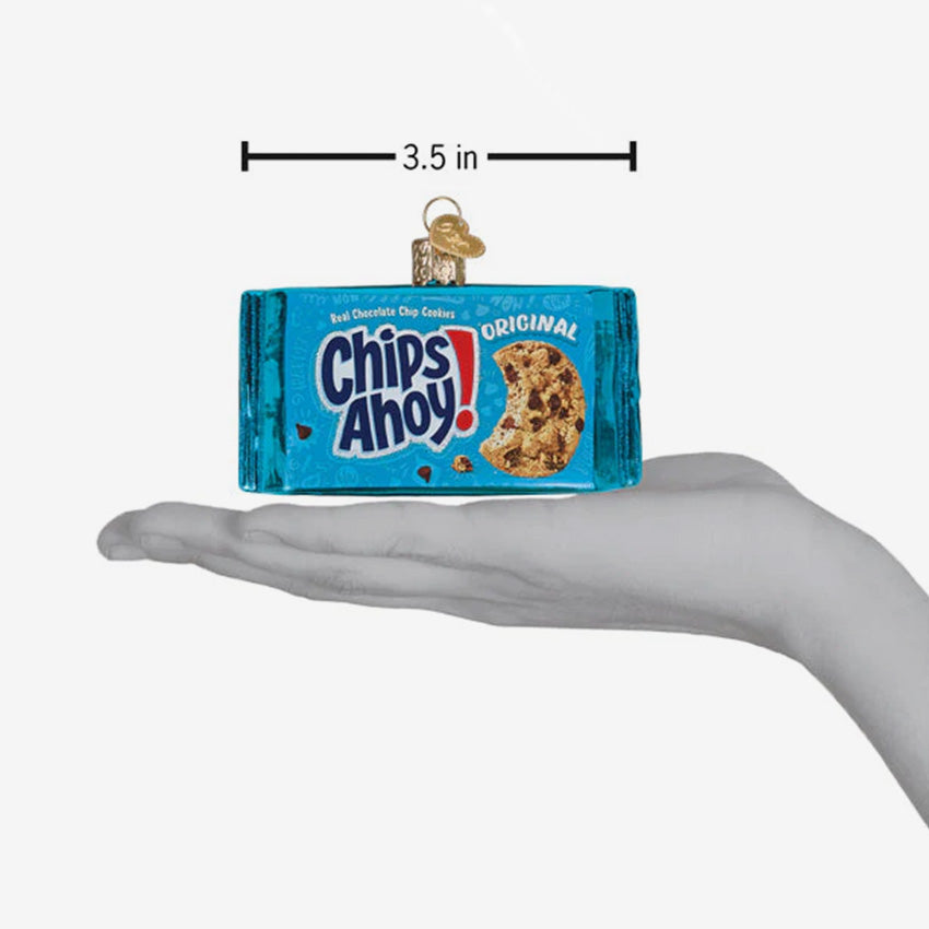 Old World Christmas | Blown Glass Ornament - Chips Ahoy Cookies