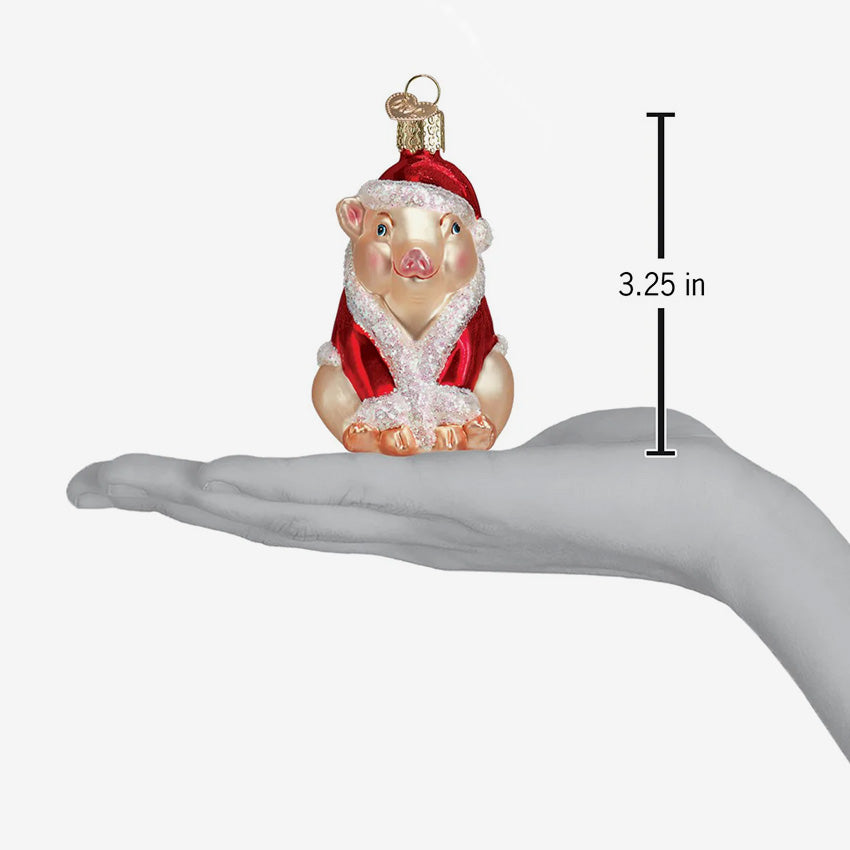 Old World Christmas | Blown Glass Ornament - Christmas Ham