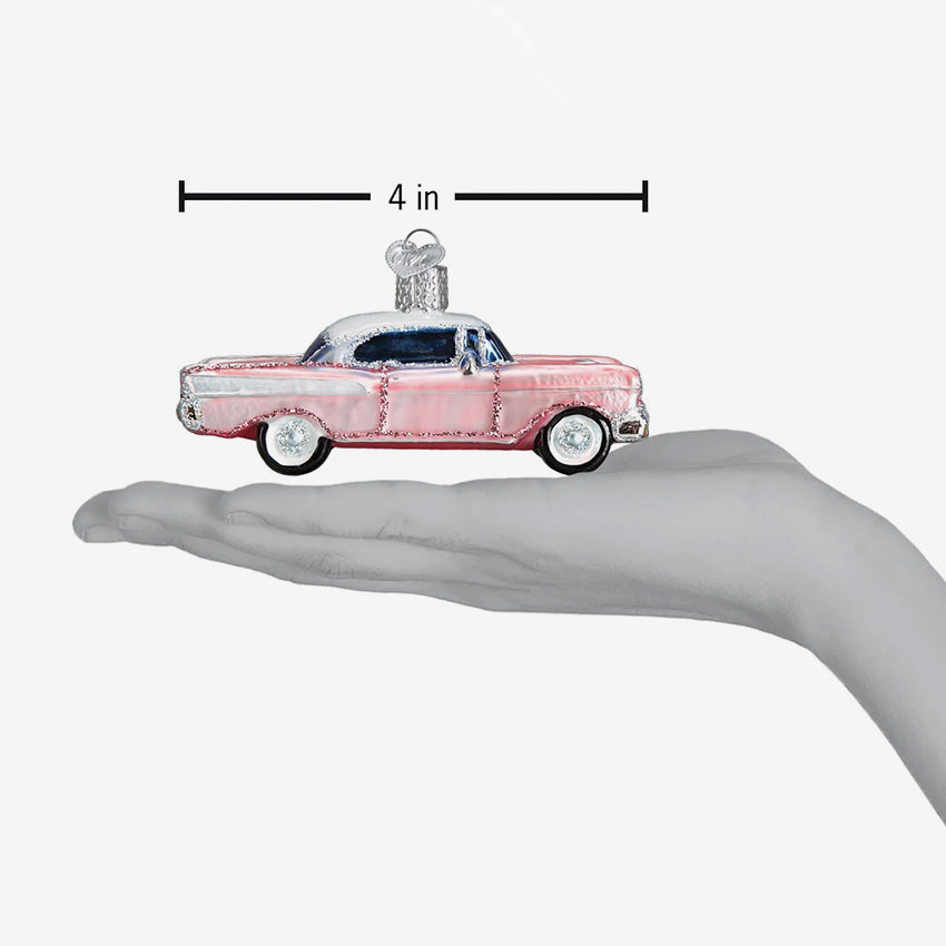 Old World Christmas | Blown Glass Ornament - Classic Car