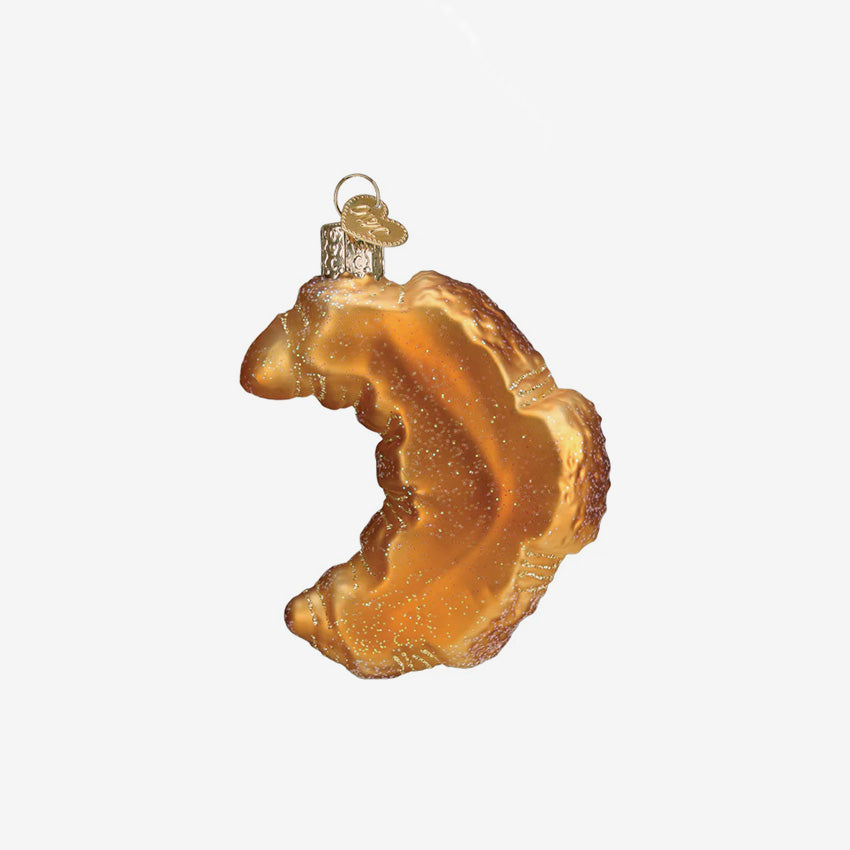 Old World Christmas | Blown Glass Ornament - Croissant