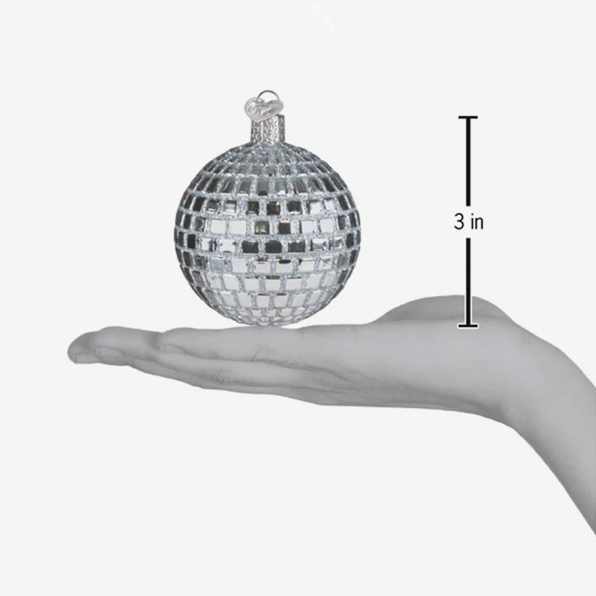 Old World Christmas | Blown Glass Ornament - Disco Ball