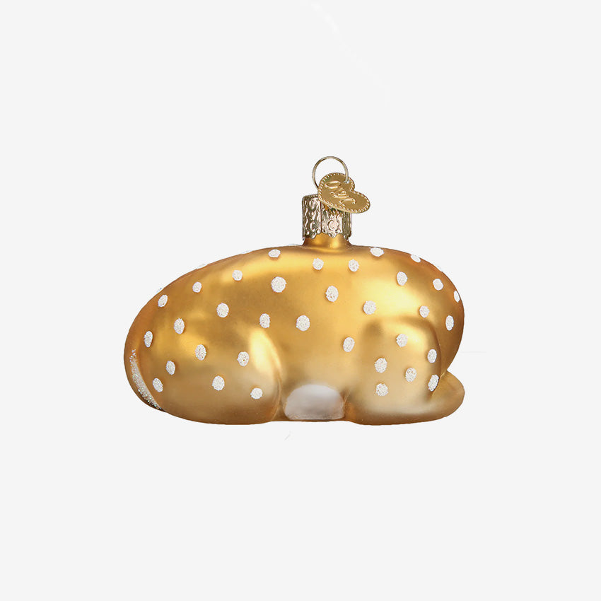 Old World Christmas | Blown Glass Ornament - Fawn