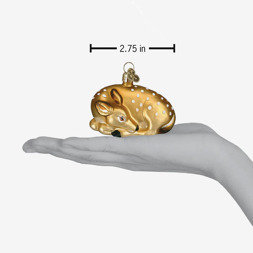 Old World Christmas | Blown Glass Ornament - Fawn