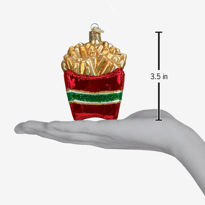 Old World Christmas | Blown Glass Ornament - French Fries