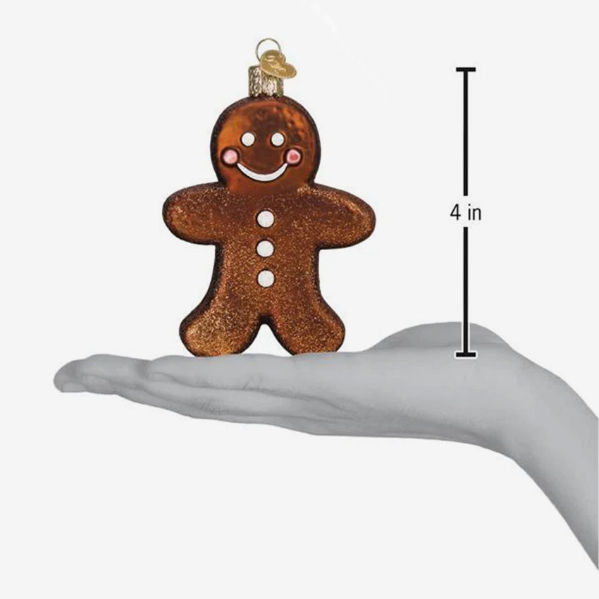 Old World Christmas | Blown Glass Ornament - Ginger Cottages Gingerman