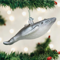 Old World Christmas | Blown Glass Ornament - Humpback Whale