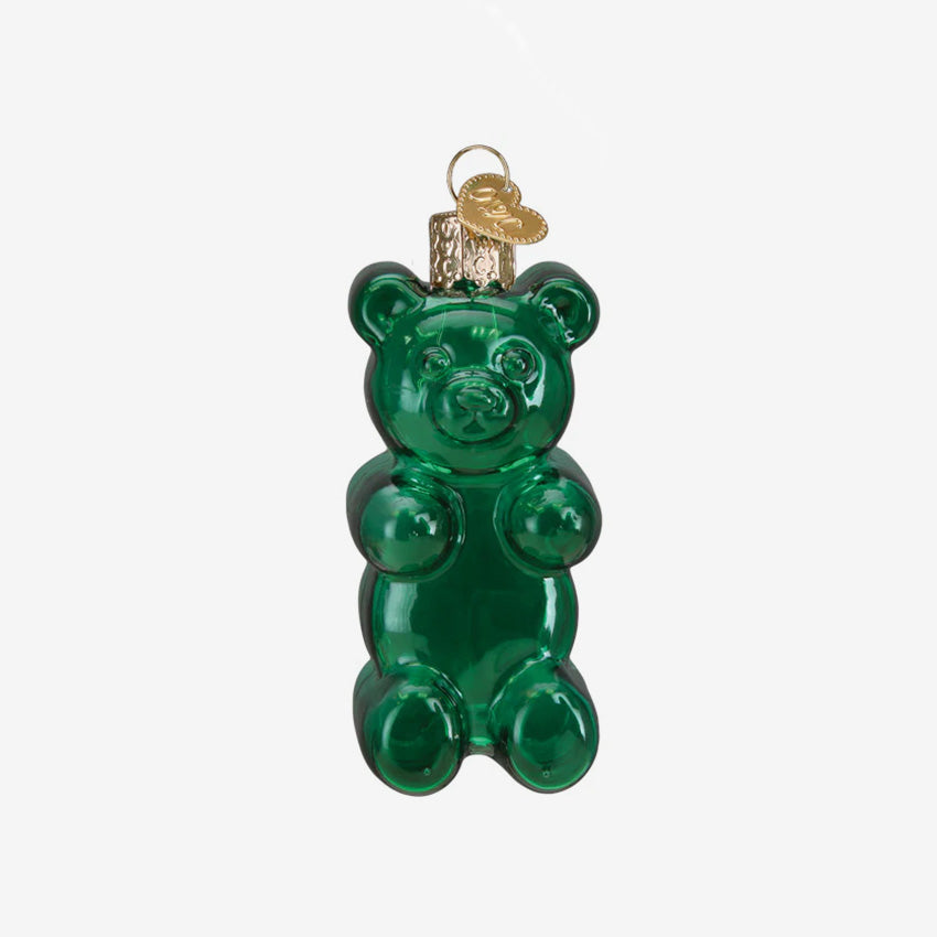 Old World Christmas | Blown Glass Ornament - Jelly Bear Set