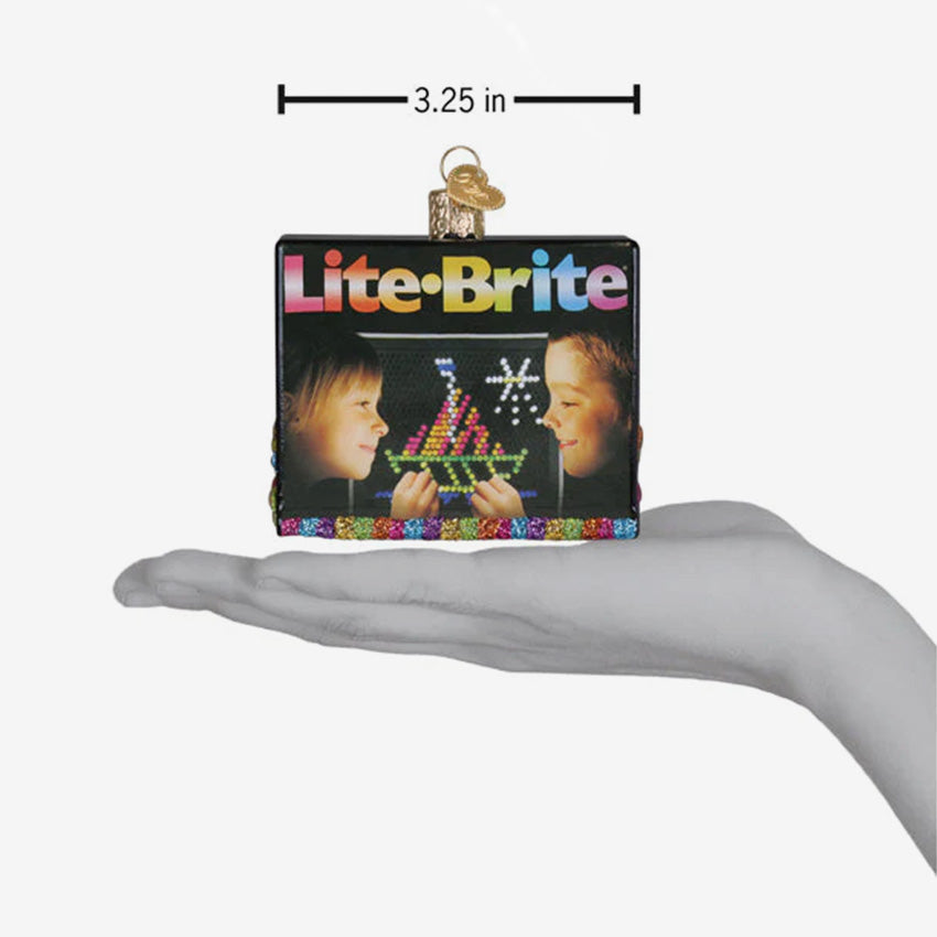 Old World Christmas | Blown Glass Ornament - Lite Brite Box