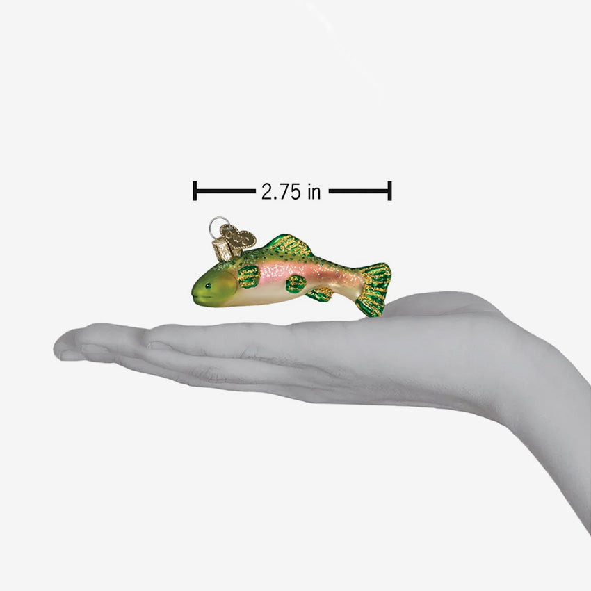 Old World Christmas | Blown Glass Ornament - Mini Trout