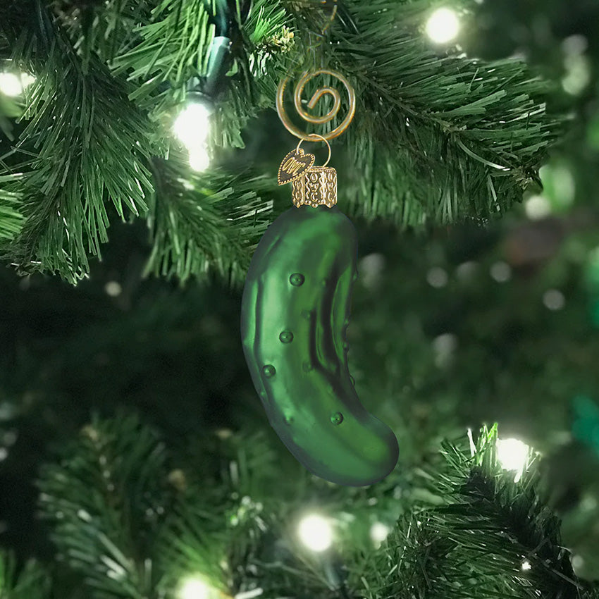 Old World Christmas | Blown Glass Ornament - Pickle