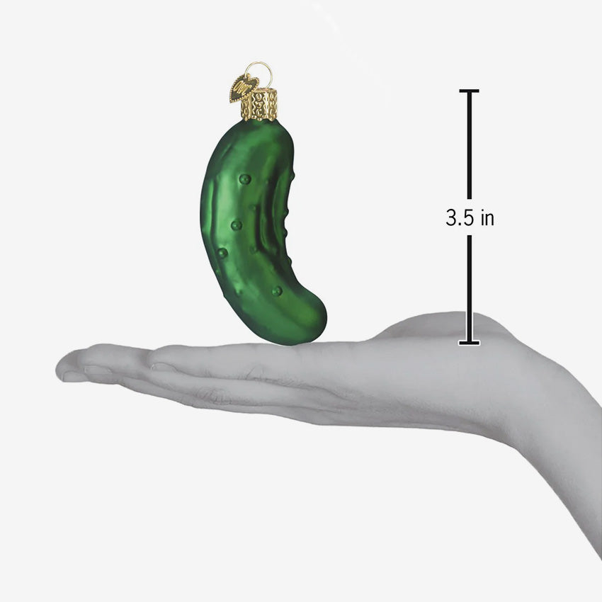 Old World Christmas | Blown Glass Ornament - Pickle