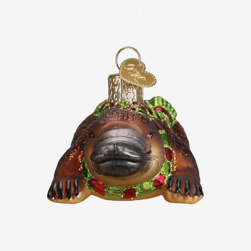 Old World Christmas | Blown Glass Ornament - Platypus