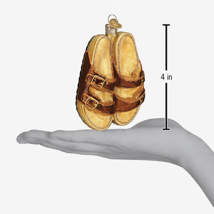 Old World Christmas | Blown Glass Ornament - Sandals
