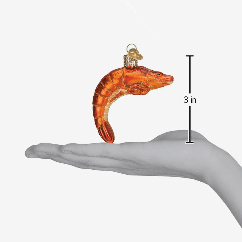 Old World Christmas | Blown Glass Ornament - Shrimp