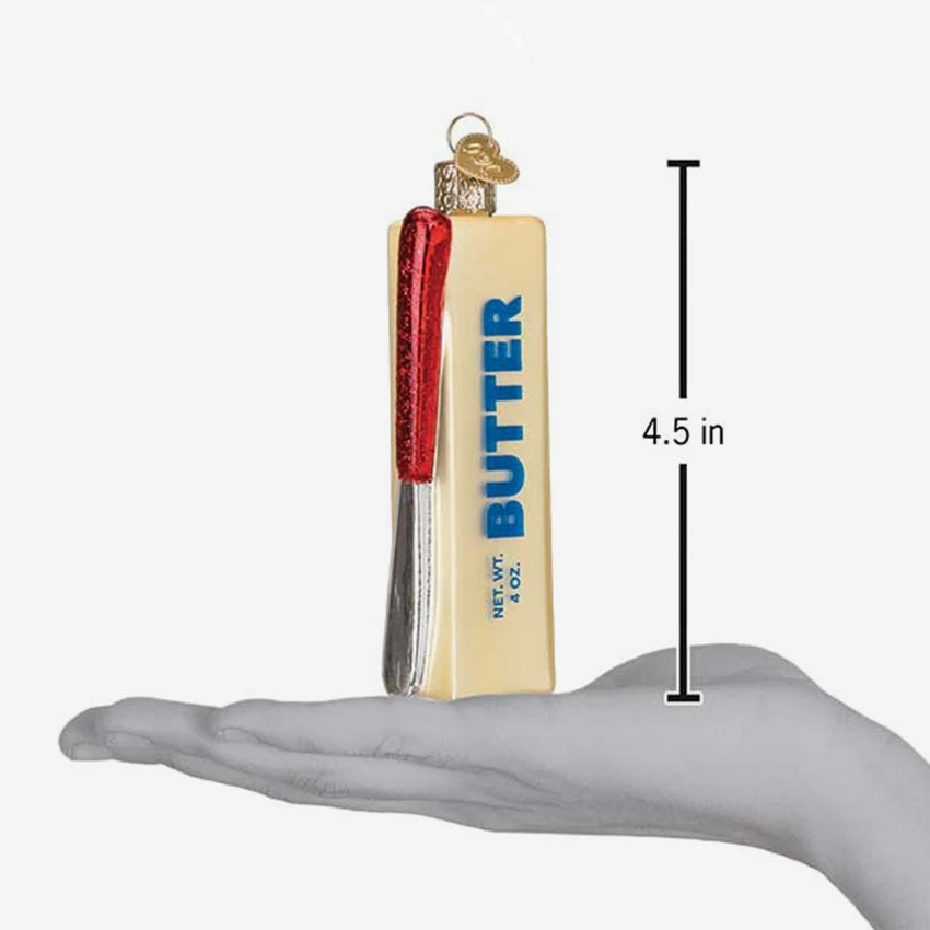 Old World Christmas | Blown Glass Ornament - Stick Of Butter