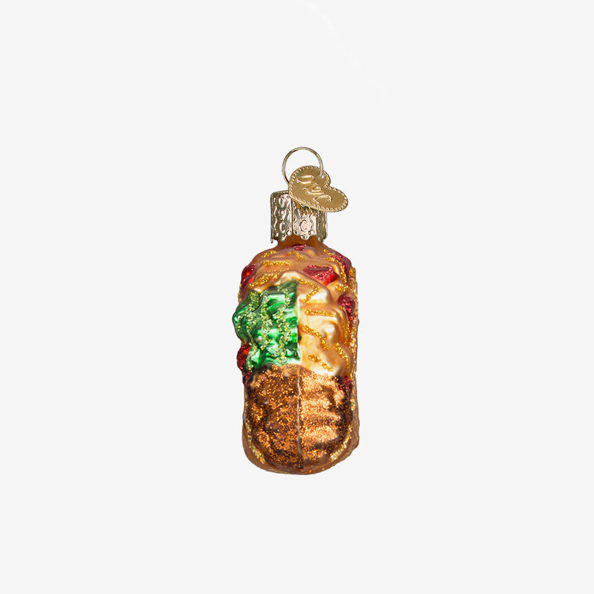 Old World Christmas | Blown Glass Ornament - Taco